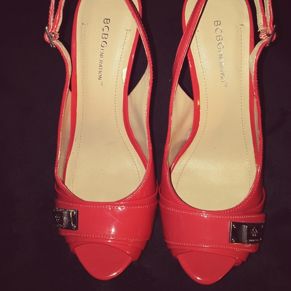 New bcbg hot pink heels size 7 1/2 - Picture 3 of 3